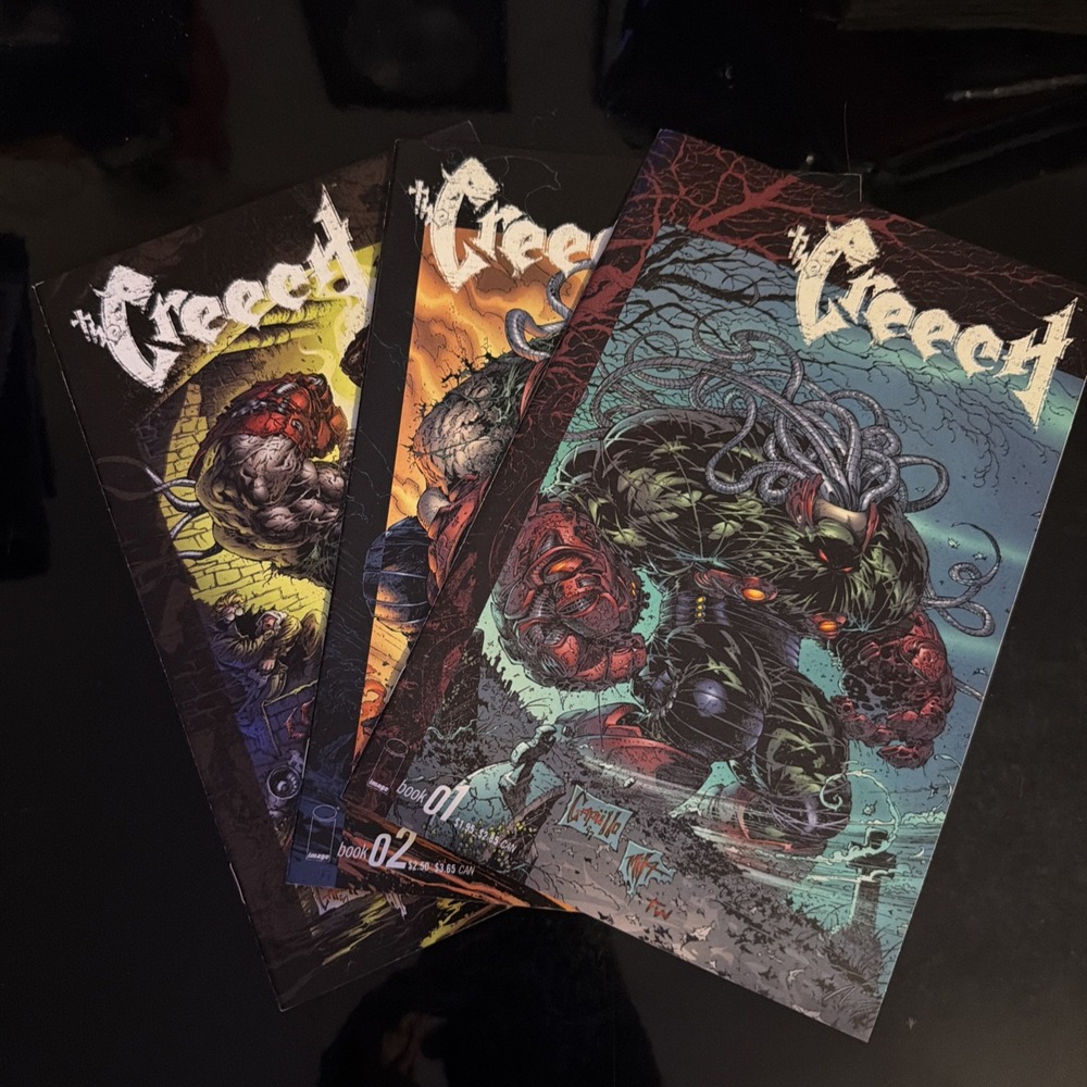 THE CREECH 1-3 Original Mini Series Complete Set 1997 Greg Capullo lot run